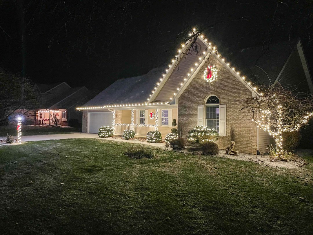 Granger Christmas Light Installation - Professional Holiday Lighting Design