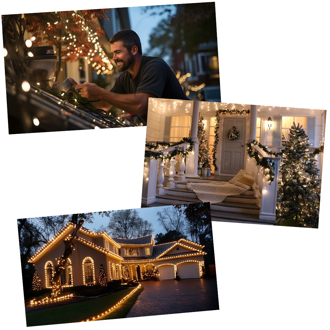 Christmas Light Installation in Michiana